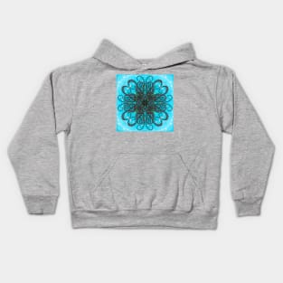 octopus mandala Kids Hoodie